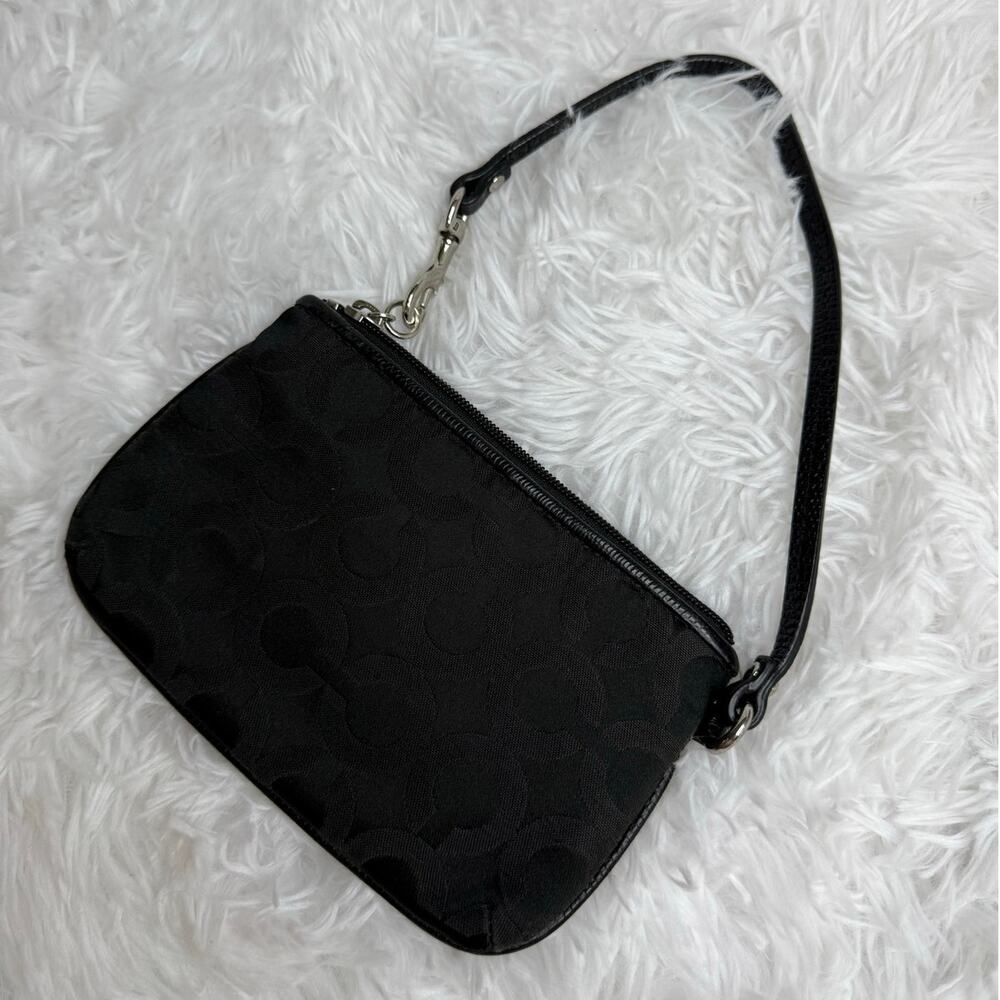 Coach Black Wristlet - Picture 2 of 3